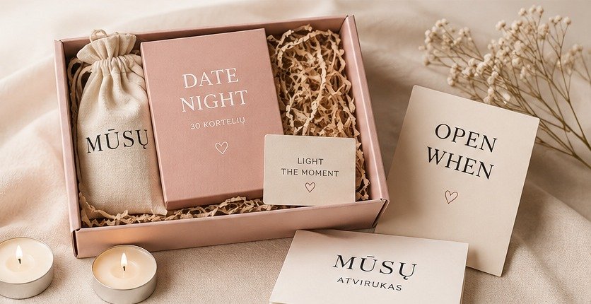 MŪSŲ DATE NIGHT dovanų rinkinys
